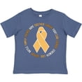 thumbnail image 3 of Inktastic Word Circle-Childhood Cancer Awareness Boys or Girls Toddler T-Shirt, 3 of 5