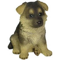 Hi-Line Gift Ltd Sitting German Shepherd Puppy Statue