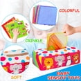 thumbnail image 3 of Caja de pañuelos de juguete Thremhoo Montessori para bebés de 6 a 12 meses Thremhoo Thremhoo, 3 of 6