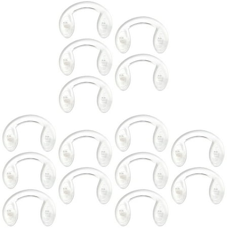 

Frcolor Nose Pads Pad Anti Glasses Silicone Shaped Fixing Drop Bridge Saddle Strap Screw Replacement U Kit Holds Bazoo Chamber