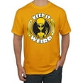 thumbnail image 2 of Wild Bobby Keep It Weird Alien Men Tee, 2 of 6