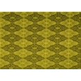 thumbnail image 1 of Ahgly Company Indoor Rectangle Patterned Dark Bronze Brown Area Rugs, 2' x 3', 1 of 6