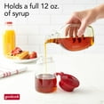 thumbnail image 6 of GoodCook Everyday Syrup Dispenser Glass Container with Pull Tab Pour Feature, 6 of 8