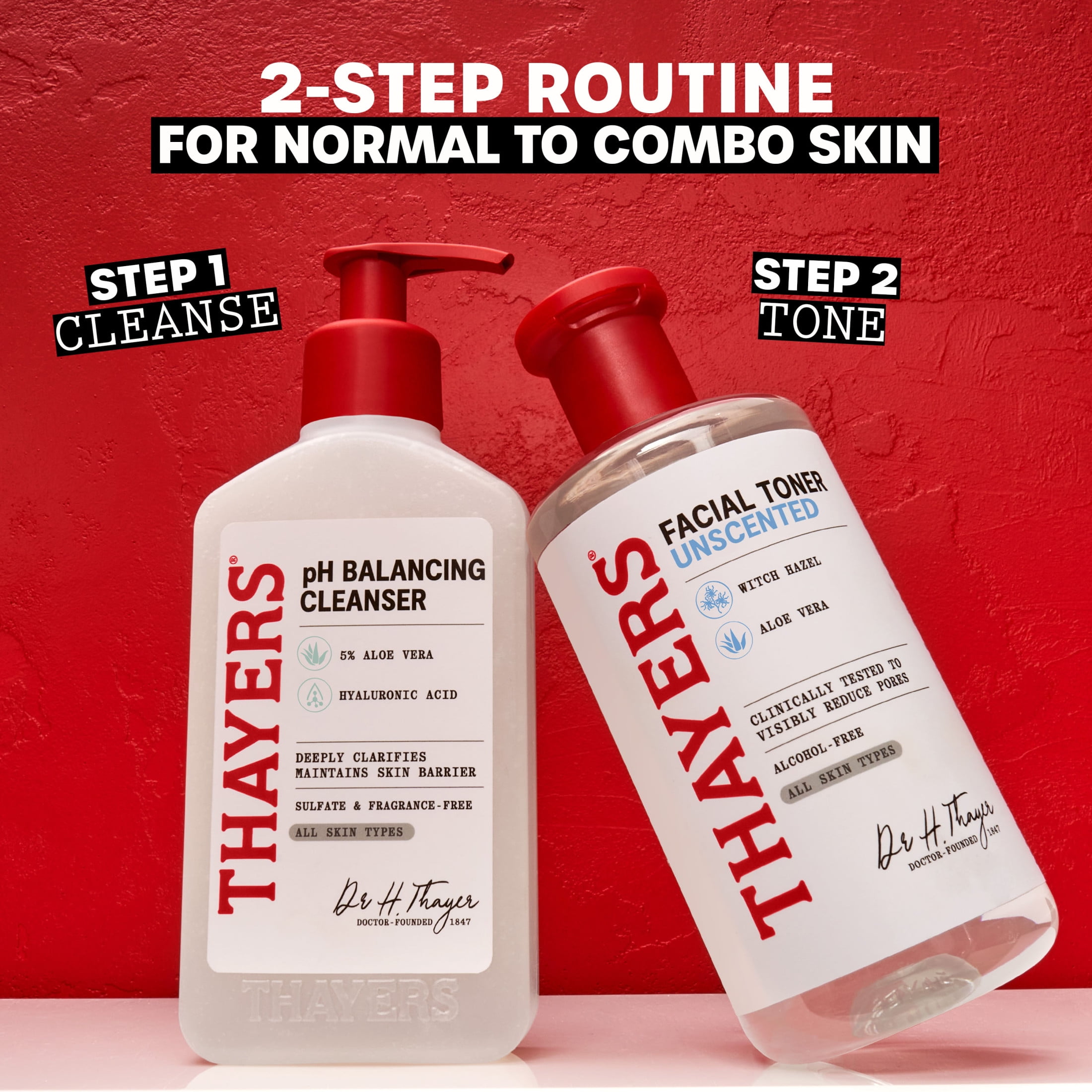 Thayers Alcohol-Free Unscented Witch Hazel Facial Toner for Dry Skin 8.5 fl oz