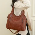 thumbnail image 4 of Bolso de hombro de lujo para mujer, bolsos vintage, bolso bandolera de diseñador de alta calidad con gran capacidad, bolso de mano, 4 of 5