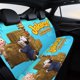 thumbnail image 4 of ¡Jakers! Las Aventuras de Piggley Winks-theme Car Rear Seat Covers Back Elastic Flexible Car Seat Covers Decorative Fits Most Cars 120x59x76cm, 4 of 6