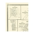 thumbnail image 4 of Historic City Map - Patriot Osgood New Marion Versailles Indiana - Baskin 1876 - Vintage Wall Art, 4 of 4