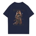 thumbnail image 2 of TRALALERO TRALALA Brainrot Italian Brainrot Animals T-Shirt, AI Italian Animals Bobritto Bandito Printed Short Sleeve Tops, Lightweight Casual Blouse for Summer & Funny Shirt（Navy，XL）, 2 of 4