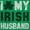 Irish Green, variant on St Patricks I Love My Irish Husband Women Plus Size Graphic Pullover Hoodie Brisco Brands 4X