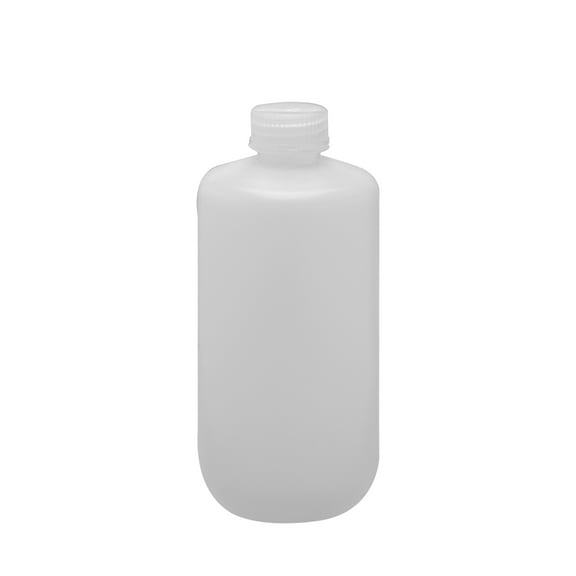 Reagent Bottle, 500mL - Narrow Mouth with Screw Cap - HDPE - Eisco Labs