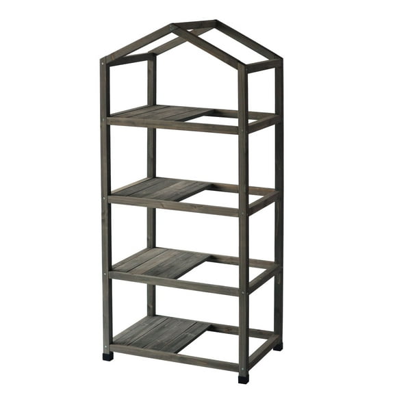 VegTrug - Serre de 4 étages en cèdre - gris