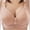 Beige, variant on Bigersell Full-Coverage Wirefree Bra Women's Bra Wire Free Underwear One-Piece Bra Everyday Underwear Female Polyester Women's Classic T-Shirt Bra Regular T-Shirt Bra, Style 860, Khaki 40