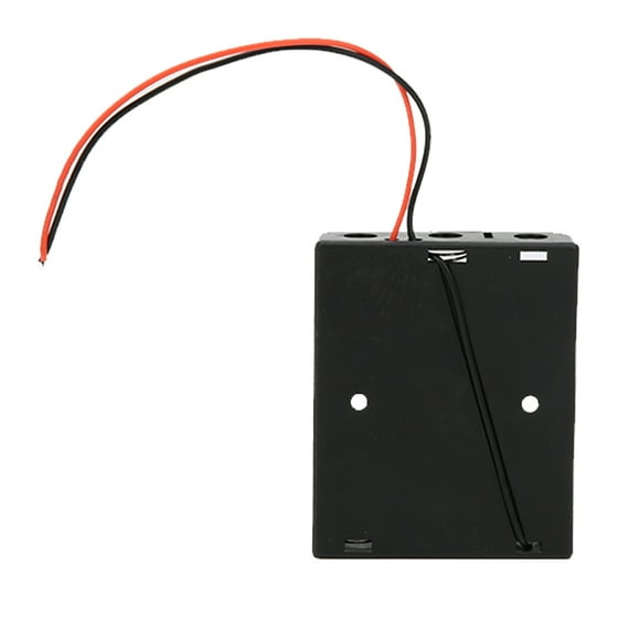 Professional Battery Case, Battery, Lightweight Black Home For  Sized Batteries Rechargeable Batteries Disposable Batteries