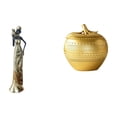 thumbnail image 1 of Elegante Figura De Dama Africana Y Resina, Escultura Moderna Para El Hogar, Hotel, Mesa, Estantería, Comedor, Dormitorio, Oficina, Decoración., 1 of 8
