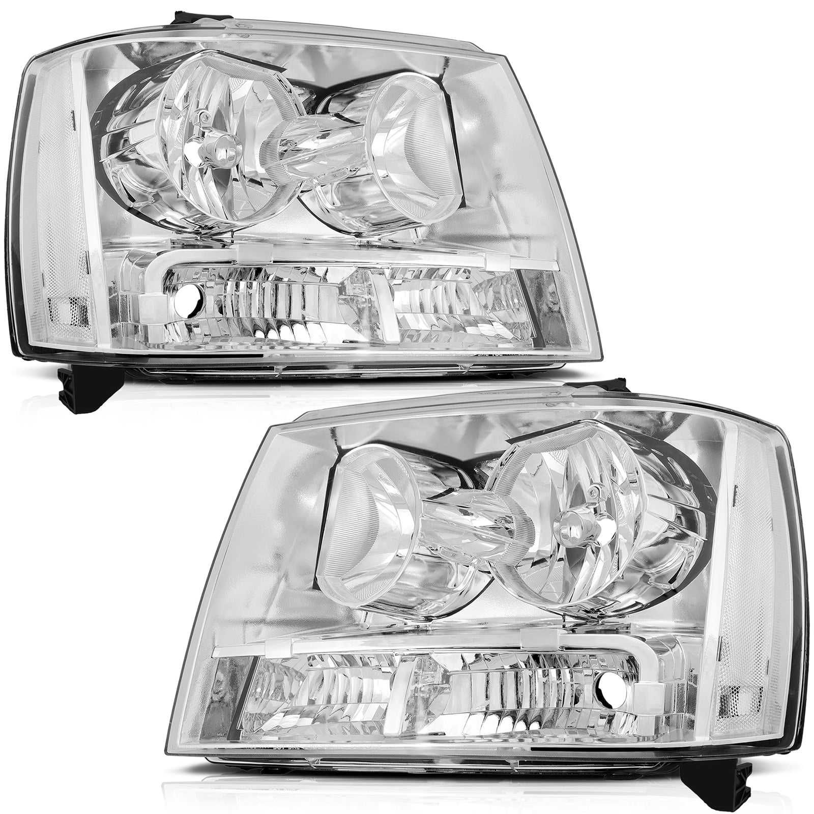 SCITOO Headlight Assembly Fit for Chevrolet Avalanche 2007-2013