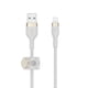 thumbnail image 1 of Cable de carga Belkin BoostCharge Pro Flex de 2 m USB-A a Lightning, 1 of 5