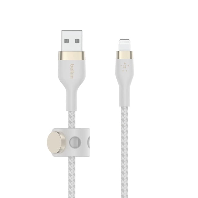 Cable de carga Belkin BoostCharge Pro Flex de 2 m USB-A a Lightning