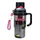 thumbnail image 1 of Botella de agua de plástico para beber, jarra de hidratación bidireccional con pajita y sorbo directo, botella deportiva portátil sin BPA, recipiente reutilizable a prueba de derrames para el hogar,, 1 of 6