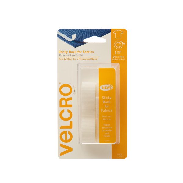 VELCRO Brand For Fabrics Sew On Fabric Tape for Alterations and