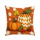 thumbnail image 2 of Thanksgiving Pillow Covers 17.7x17.7 Inches Fall Pumpkin Decorative Pillow Cases With Soft Fabric Hidden Zipper For Home Decor, 2 of 6