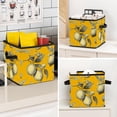 thumbnail image 7 of RATGDN Collapsible Fabric Cube Storage Bin with Double Handles for Living Room Bedroom Office Black - Lemon Juice Fruit, 7 of 7