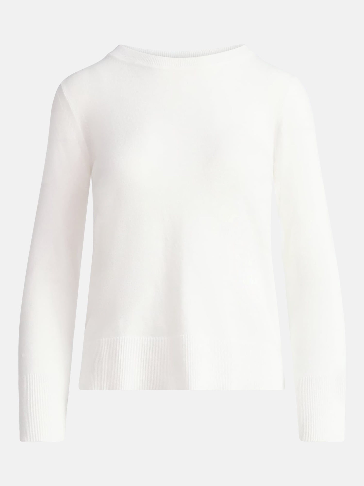 Free Assembly Women's and Women's Plus Cozy Yarn Crewneck Sweater with Long Sleeves. Lightweight, Sizes XS-4X