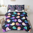 thumbnail image 1 of YST Neon Spooky Animal Bedding Comforter Set, Halloween Theme, 7-Piece, Queen, 1 of 4