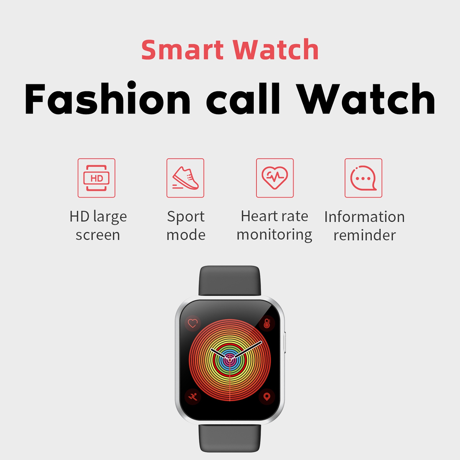 Ybeauty X6 Plus Bluetooth-compatible 1.54 inch Smart Touch Screen Bracelet  Fitness Tracker Watch - Walmart.com
