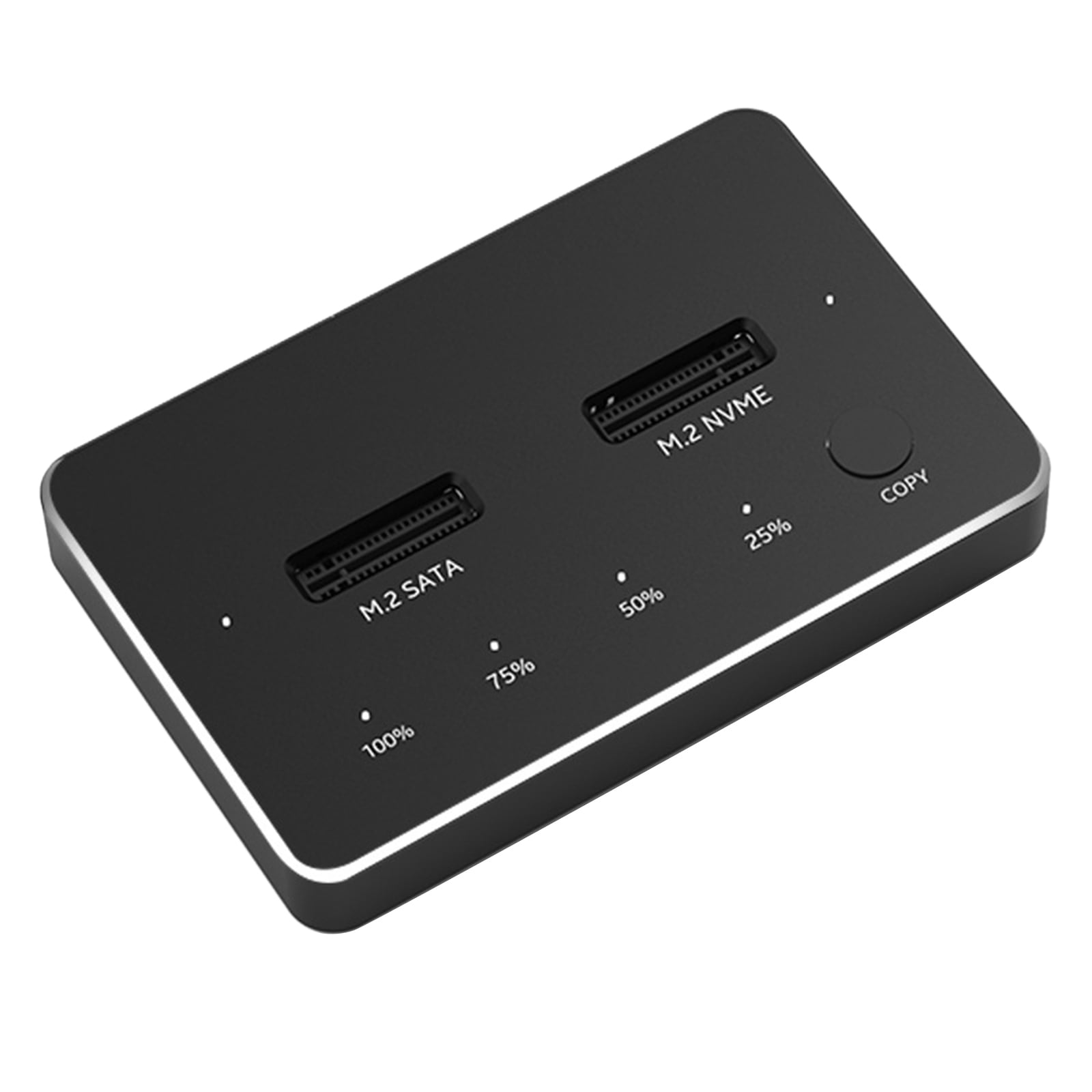 aluminum-for-m-2-nvme-sata-usb-c-3-1-dual-bay-ssd-hard-disk-enclosure