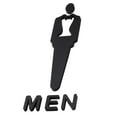 thumbnail image 4 of Letrero de WC Letrero de puerta de baño Letrero universal para hombres y mujeres Letrero de baño Inodoro hombre l, 4 of 9