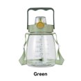 thumbnail image 2 of Taza de paja Matsuzay 1300ml Botella portátil para deportes al aire libre Verde, 2 of 6