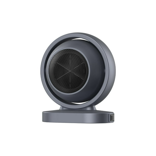 Bearachild Calentador eléctrico portátil para el hogar, la Oficina, el dormitorio, la sala de estar, la del dormitorio, el Mini pequeño Electrodomésticos Gris