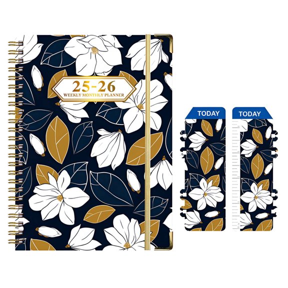 CCOCC 2025 Planner,Thick Paper Monthly Planner 2025,Smooth Writing Daily Planner 2025,Style1,A5