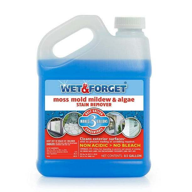 Wet & Moss, Mold, Mildew, & Algae Stain Remover MultiSurface