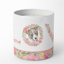 Jack Russell Terrier Style 7 LOVE 10 oz Decorative Soy Candle