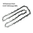 thumbnail image 1 of Pièces de Rechange pour Lame de Chaîne de Tronçonneuse 16 Pouces/18 Pouces/20 Pouces, 1 of 8