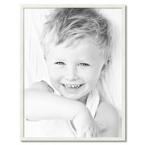 ArtToFrames 29" x 38" White Picture Frame, 29x38 inch White Wood Poster Frame (WOM-5140)