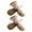 Coffee, variant on FEISHENTT 4PC Dog Shoes for Large Dogs, Waterproof Dog Booties for Small Medium Dogs, Anti-Slip Dog Boots & Paw Protectors for Hot Pavement Winter Snow Hiking Coffee 5cm