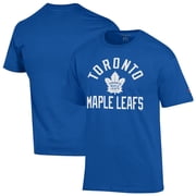 Men's Champion Blue Toronto Maple Leafs Primary Logo Jersey T-Shirt