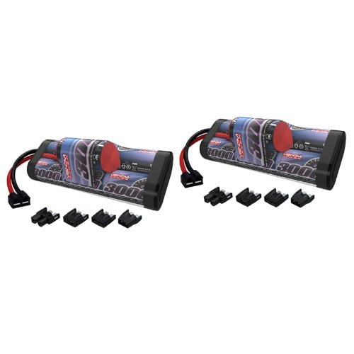 Venom 8.4V 3000mAh 7-Cell Hump NiMH Battery with Universal Plug (2 Packs)