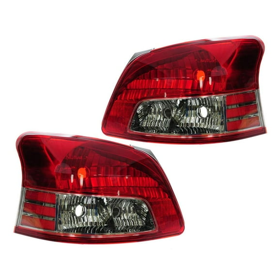 EPIC LIGHTING OE Style Halogen Tail Lights Assembly Replacement for TOYOTA 07-11 YARIS [ TO2818140 TO2819140 8156152680 8155152770 ] Pair