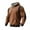 404#Brown, variant on Mens Sweatshirts Casual Hooded Collar Pullover Hoodies Fashion Loose Fit Long Sleeve Shirts Brown M