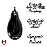 LeLuv eGrip Handheld Electric Vacuum Pump Handle - White
