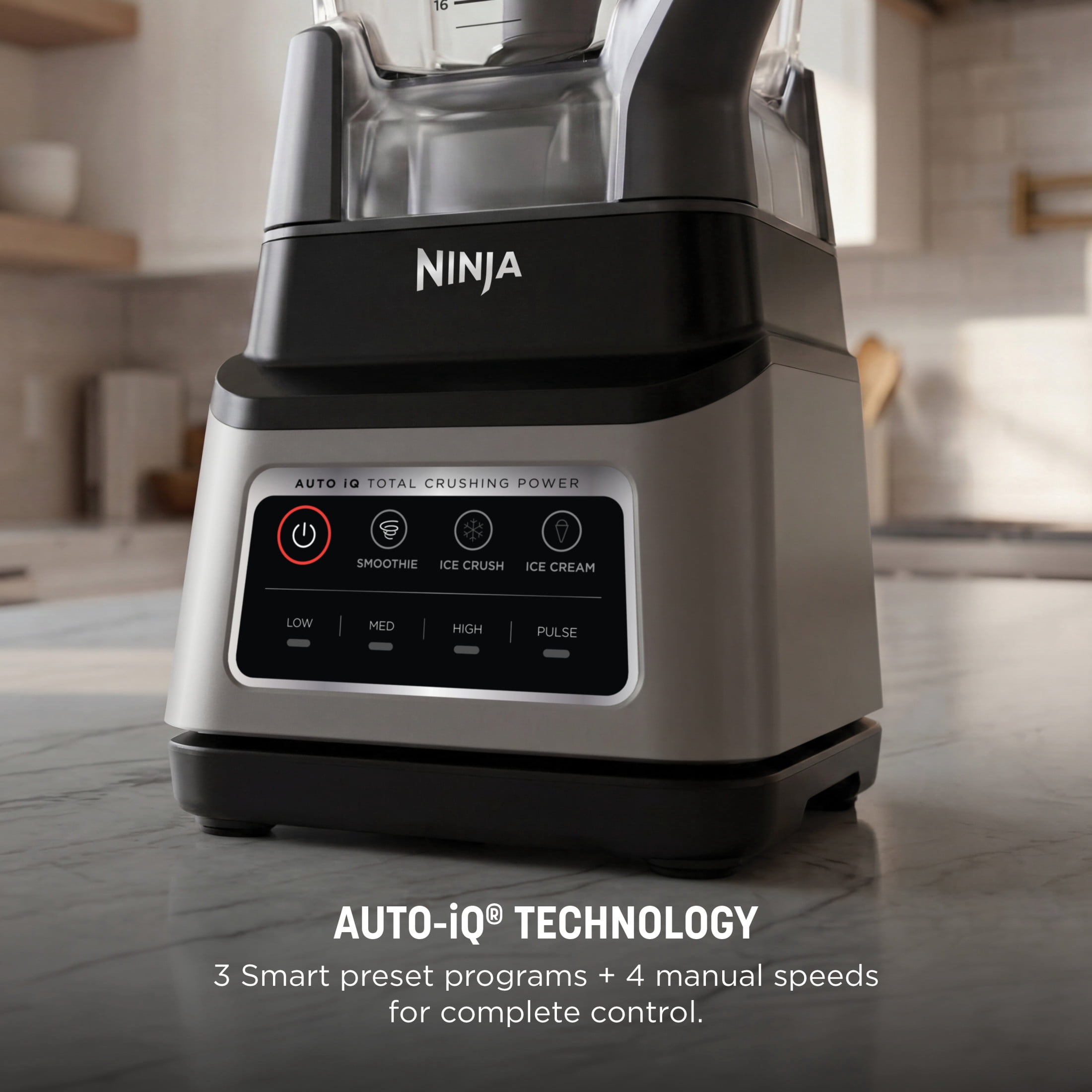 Ninja, Blender, BN701, 1400W 72 oz Smoothies Ice Crush Auto-iQ