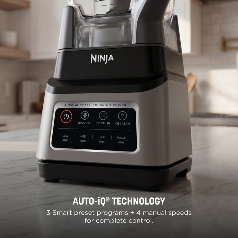Ninja ニンジャ ブレンダー BN701 Ninja, Blender, BN701, 1400W 72 oz Smoothies Ice Crush Auto-iQ