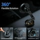 thumbnail image 4 of Cargador magnético inalámbrico para coche de 360° - Soporte plegable totalmente metálico para teléfono móvil de 15 W para MagSafe, compatible con la serie iPhone, accesorios esenciales para el coche, 4 of 7