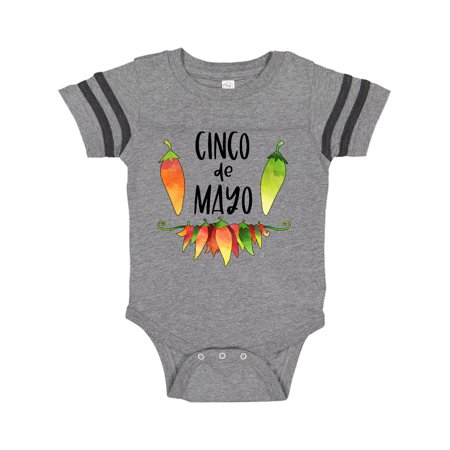 

Inktastic Cinco De Mayo Peppers Gift Baby Boy or Baby Girl Bodysuit