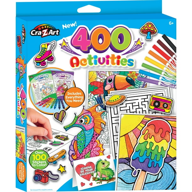 Cra-Z-Art New 400 Activities, Multifunctional Set, Multicolor