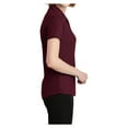 thumbnail image 5 of Mafoose Womens EZPerformance Pique Polo Female T-Shirt Maroon x-Large, 5 of 6
