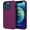 Purple, variant on Nalacover Slim Case for iPhone 13 Pro Max 6.7 inch,Stylish Triple Layer Protection Hard PC + Soft TPU Silicone Hybrid Shockproof Camera Lens Protective Anti-drop Fit Back Phone Cover.Black